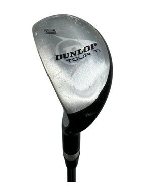 Dunlop Tour T Golf Club With Steel Shaft & Black Rubber Grip 3 hybrid READ